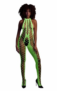 Przejdź do produktu Bodystocking with Halterneck   Green   XS/XL