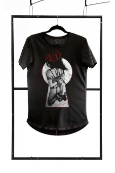 Przejdź do produktu T shirt men black S fashion