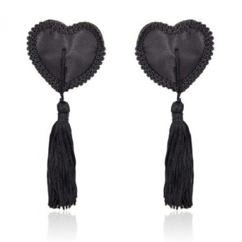 Przejdź do produktu Bielizna Heart Nipples Tassels BLACK