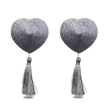 Przejdź do produktu Reusable Glitter Heart Tassel Nipple Pasties