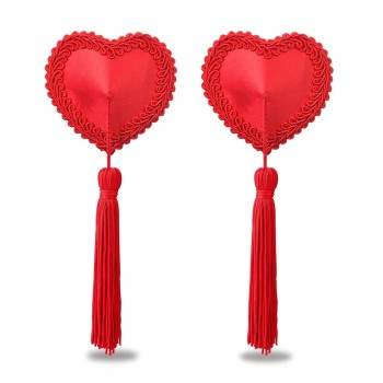 Przejdź do produktu Reusable Red Heart Tassels Nipple Pasties