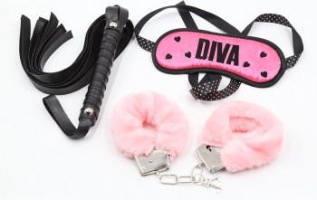 Przejdź do produktu Fetish Fever   Bondage Set   3 pieces   Pink/Black