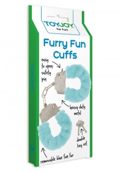 Przejdź do produktu Furry Fun Cuffs Aqua