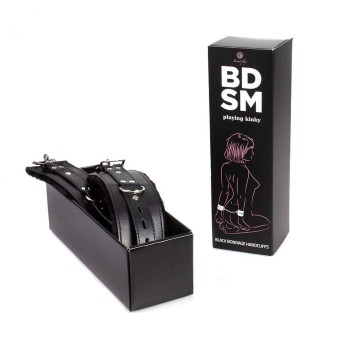 Przejdź do produktu Kajdanki Black Bondage Handcuffs BDSM