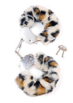 Przejdź do produktu Kajdanki Fetish B   Series  Furry Cuffs Leopard