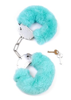 Przejdź do produktu Kajdanki Fetish B   Series  Furry Cuffs Blue