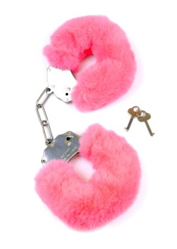 Przejdź do produktu Kajdanki Fetish B   Series  Furry Cuffs Pink