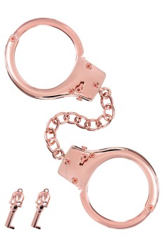 Przejdź do produktu Menottes pour poignets en métal or rose