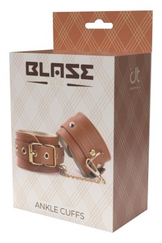 Przejdź do produktu BLAZE ELITE ANKLE CUFFS COGNAC VEGAN LEATHER