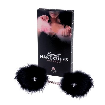 Przejdź do produktu BLACK MARABOU HANDCUFFS