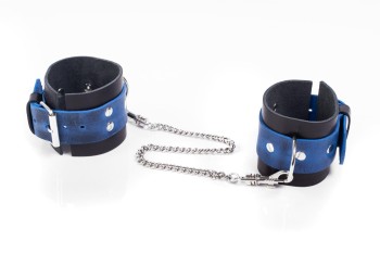 Przejdź do produktu Kajdanki  Cuffs Crazy Horse Blue, Small