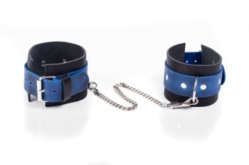 Przejdź do produktu Kajdanki  Cuffs Crazy Horse Blue, Big