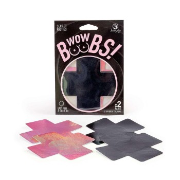 Przejdź do produktu WOW BOOBS! CROSS NIPPLE PASTIES