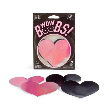 Przejdź do produktu WOW BOOBS! HEART NIPPLE PASTIES