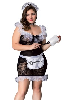 Przejdź do produktu BLACK SOUBRETTE OUTFIT XL/XXL (Size: XL/XXL)