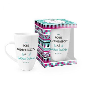 Przejdź do produktu ALL ABOUT ME   kubek wysoka baryłka 400ml   Brzydkie rzeczy