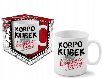 Przejdź do produktu BIG WOW kubek Big Boss 800ml Korpo Kubek, koniec kawy