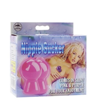 Przejdź do produktu NIPPLE SUCKER PAIR IN SHINY PINK