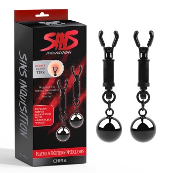Przejdź do produktu Playful Weighted Nipple Clamps