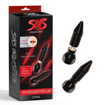 Przejdź do produktu Screw Shaped Magnetic Nipple Clamps