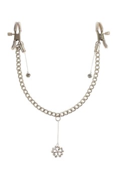 Przejdź do produktu FETISH FANTASY SERIES CRYSTAL NIPPLE CLAMPS SILVER
