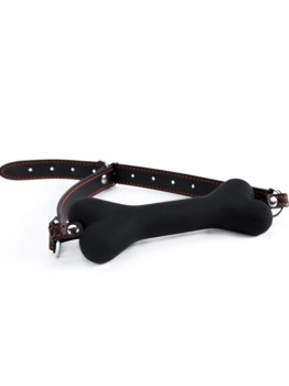 Przejdź do produktu Black Silicone Bone Gag