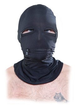 Przejdź do produktu Zipper Face Hood Black