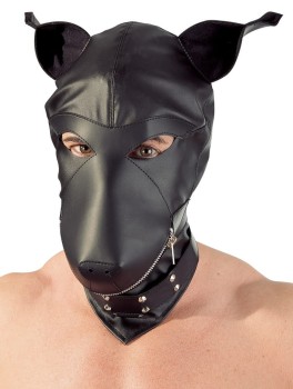 Przejdź do produktu Imitation leather dog mask