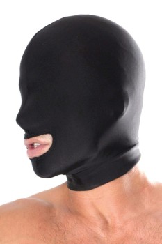Przejdź do produktu FETISH FANTASY SERIES SPANDEX OPEN MOUTH HOOD BLACK