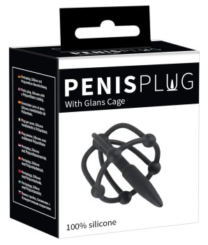 Przejdź do produktu Penis Plug with Glans Cage