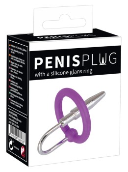 Przejdź do produktu Penis Plug+Silicone Glans Ring