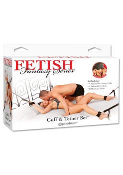 Przejdź do produktu Cuff &amp; Tether Set Black