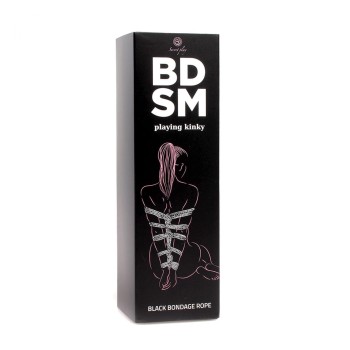 Przejdź do produktu Wiązania Black Bondage Rope BDSM