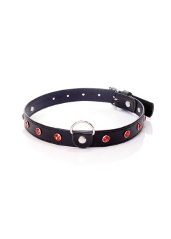 Przejdź do produktu Fetish B   Series Collar   2 cm. red crystal