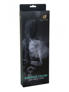 Przejdź do produktu Bondage Collar and Wrist Cuffs
