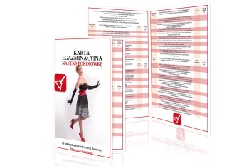 Przejdź do produktu Gry Karta egzaminacyjna na Seks Pokojówkę