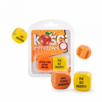 Przejdź do produktu Zabawka   Kości imprezowe   urodzinowe   różne kolory
