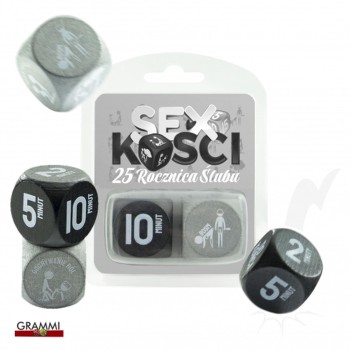 Przejdź do produktu SEX KOŚCI 25 Rocznica Ślubu   Grey