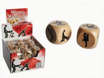 Przejdź do produktu Kość   Wooden dice, Kama Sutra