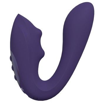 Przejdź do produktu VIVE   Yuki   Rechargeable Dual Motor   G Spot Vibrator with Massaging Beads   Purple