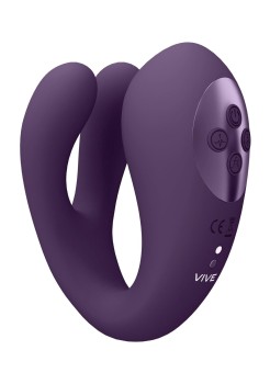 Przejdź do produktu Yoko   Triple Action Vibrator Dual Prongs with Clitoral Pulse Wave