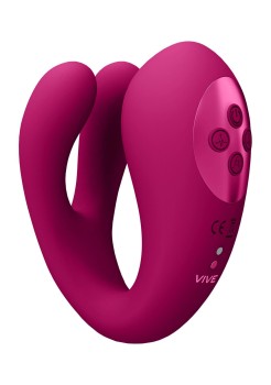 Przejdź do produktu Yoko   Triple Action Vibrator Dual Prongs with Clitoral Pulse Wave