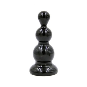 Przejdź do produktu Rocket drill 3,2 inch black  anal plug 3,2 inch / 8 cm