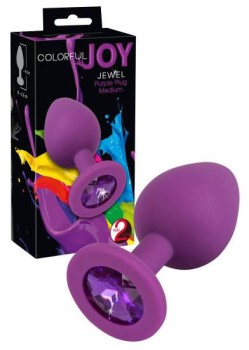 Przejdź do produktu Colorful Joy Jewel Purple Plug