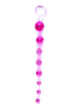 Przejdź do produktu Plug/kulki Jelly Anal 10 Beads Pink