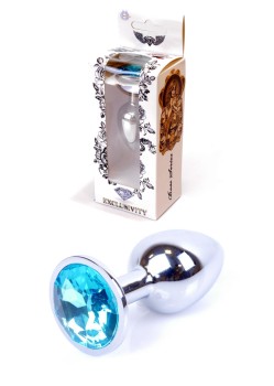 Przejdź do produktu Plug Jewellery Silver PLUG  Light Blue
