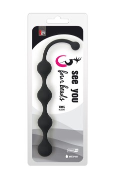 Przejdź do produktu ALL TIME FAVORITES FOUR BEADS ANAL BLACK