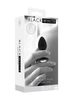 Przejdź do produktu Silicone Butt Plug with Removable Jewel