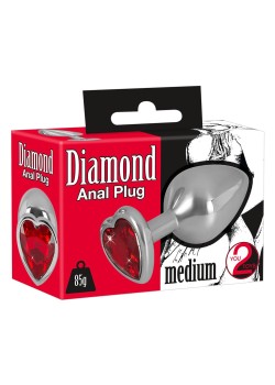 Przejdź do produktu Diamond Butt Plug medium