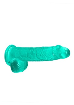 Przejdź do produktu 6 / 15 cm Realistic Dildo With Balls   Turquoise